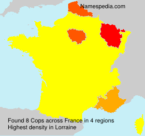 Surname Cops in France