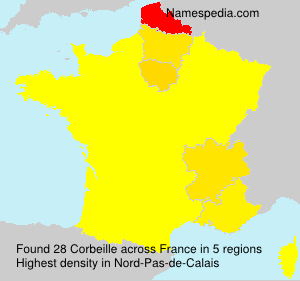 Surname Corbeille in France Surname Corbeille in France