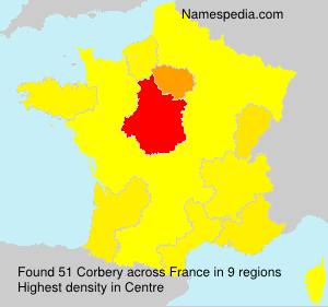 Surname Corbery in France Surname Corbery in France