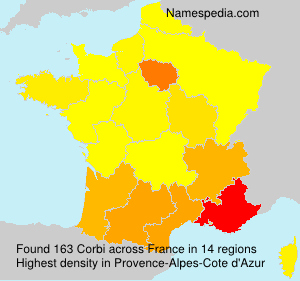 Surname Corbi in France Surname Corbi in France