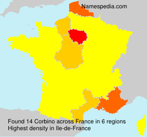 Surname Corbino in France Surname Corbino in France