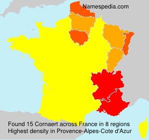 Surname Cornaert in France Surname Cornaert in France