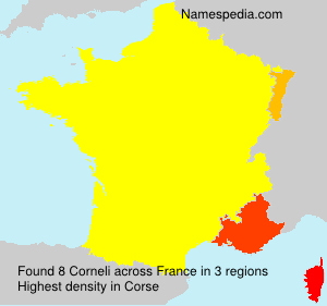 Surname Corneli in France Surname Corneli in France