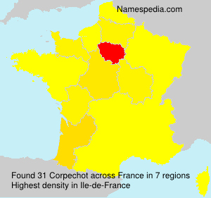 Surname Corpechot in France Surname Corpechot in France