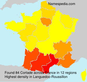 Surname Cortade in France Surname Cortade in France