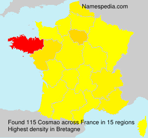 Surname Cosmao in France Surname Cosmao in France