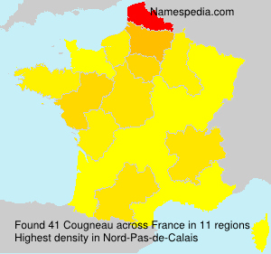 Surname Cougneau in France Surname Cougneau in France