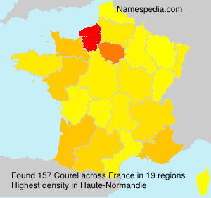 Surname Courel in France Surname Courel in France