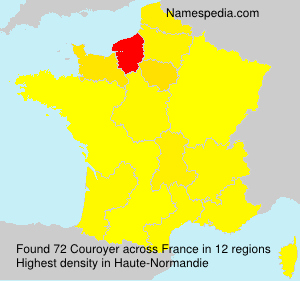 Surname Couroyer in France Surname Couroyer in France