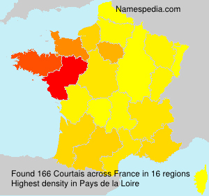Surname Courtais in France Surname Courtais in France