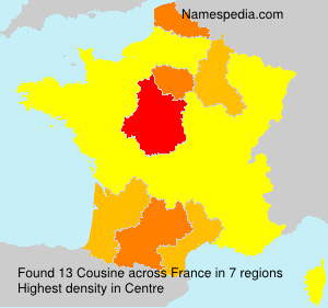 Surname Cousine in France Surname Cousine in France