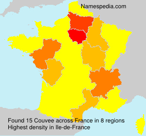 Surname Couvee in France Surname Couvee in France