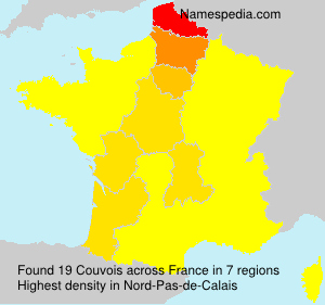 Surname Couvois in France Surname Couvois in France