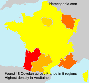 Surname Covolan in France Surname Covolan in France