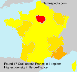 Surname Crail in France Surname Crail in France