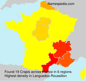 Surname Crapis in France Surname Crapis in France