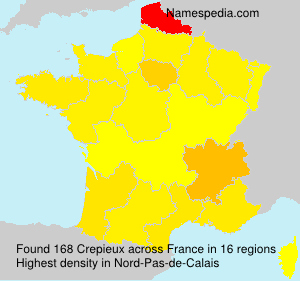 Surname Crepieux in France Surname Crepieux in France
