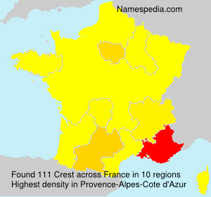 Surname Crest in France Surname Crest in France