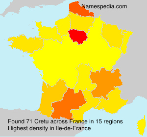 Surname Cretu in France Surname Cretu in France