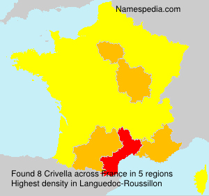 Surname Crivella in France Surname Crivella in France