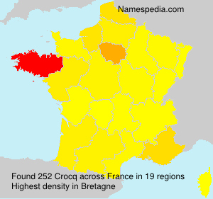 Surname Crocq in France Surname Crocq in France
