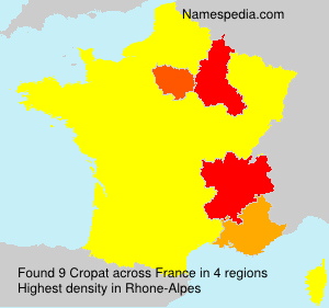 Surname Cropat in France Surname Cropat in France