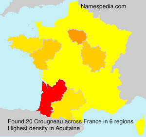 Surname Crougneau in France Surname Crougneau in France