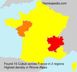 Surname Cubuk in France Surname Cubuk in France