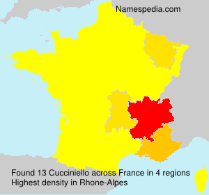 Surname Cucciniello in France Surname Cucciniello in France