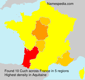 Surname Cuch in France Surname Cuch in France
