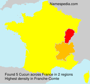 Surname Cucun in France Surname Cucun in France