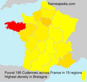 Surname Cudennec in France Surname Cudennec in France