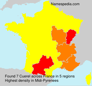 Surname Cuerel in France Surname Cuerel in France