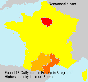 Surname Cuffy in France Surname Cuffy in France