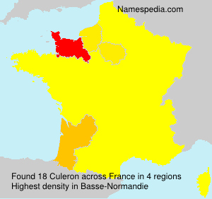 Surname Culeron in France Surname Culeron in France