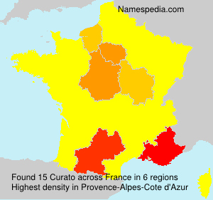 Surname Curato in France Surname Curato in France