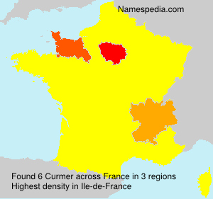 Surname Curmer in France Surname Curmer in France