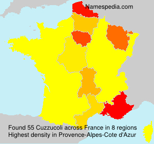 Surname Cuzzucoli in France Surname Cuzzucoli in France