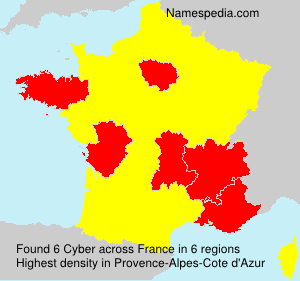Surname Cyber in France Surname Cyber in France