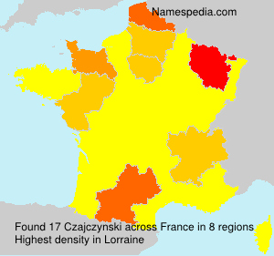 Surname Czajczynski in France Surname Czajczynski in France