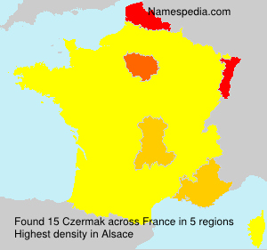 Surname Czermak in France Surname Czermak in France