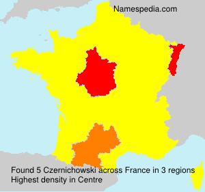 Surname Czernichowski in France