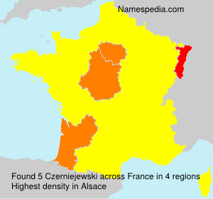 Surname Czerniejewski in France Surname Czerniejewski in France