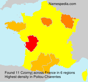 Surname Czornyj in France Surname Czornyj in France