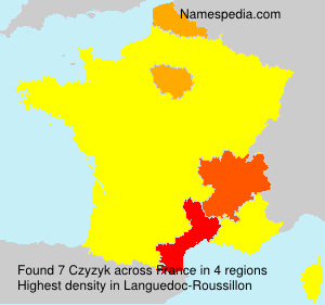 Surname Czyzyk in France Surname Czyzyk in France