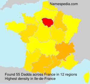 Surname Dadda in France Surname Dadda in France