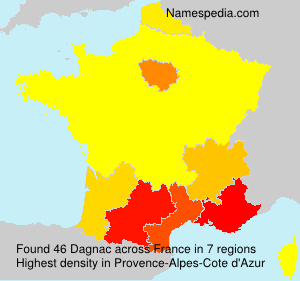 Surname Dagnac in France Surname Dagnac in France