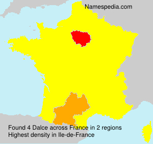 Surname Dalce in France