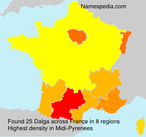 Surname Dalga in France