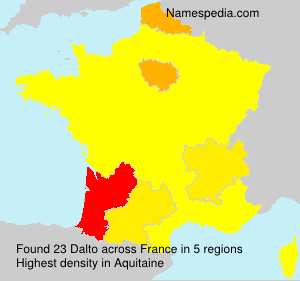 Surname Dalto in France Surname Dalto in France